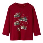 Name It Rejulli LS Top - Jester Red - 92 cm