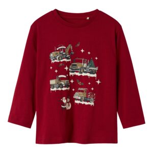 Name It Rejulli LS Top - Jester Red - 92 cm