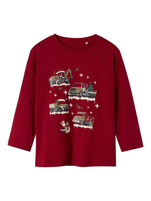 Name It Rejulli LS Top - Jester Red - 92 cm