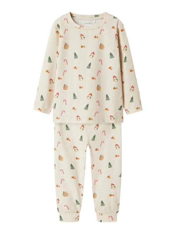 Name It Roccas Natsæt - Peyote Melange - 92 cm