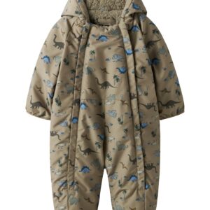 Name It Snow05 Suit Flyverdragt - Silver Mink - 50-56