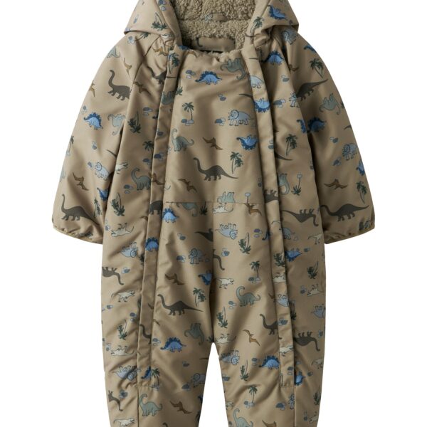 Name It Snow05 Suit Flyverdragt - Silver Mink - 50-56