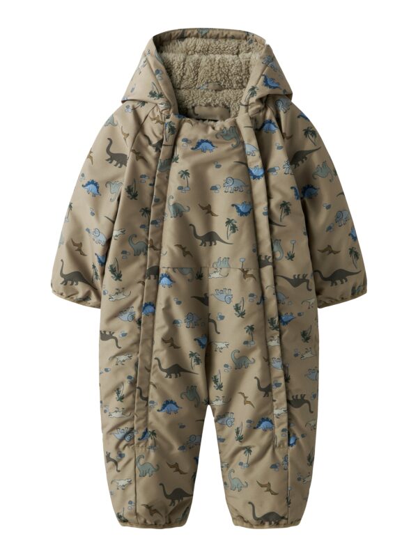 Name It Snow05 Suit Flyverdragt - Silver Mink - 50-56