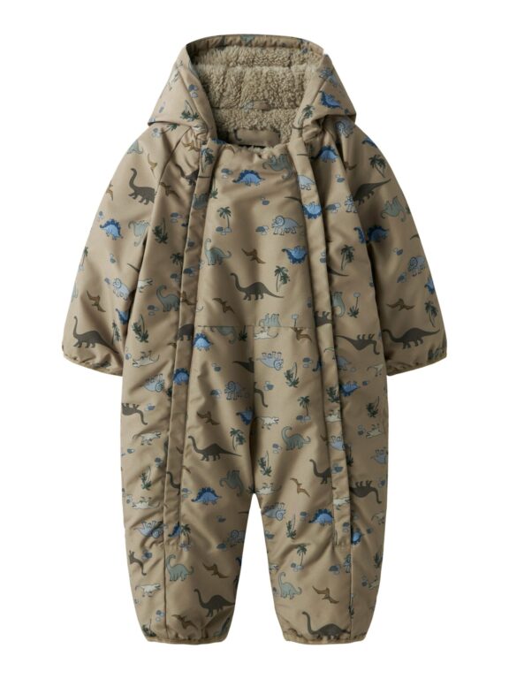 Name It Snow05 Suit Flyverdragt - Silver Mink - 50-56