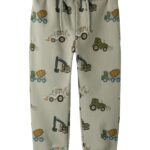Name It Traktor Bukser - nmmBASIL Sweat - Dried Sage