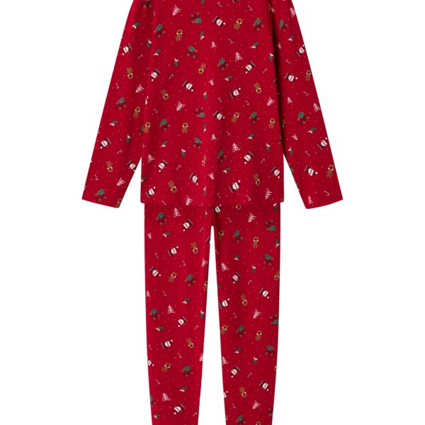 Name It Vismas Natsæt - Jester Red Christmas Elements - 116 cm