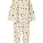 Name It Vismas Natsæt - Whitecap Gray Christmas Elements - 86 cm