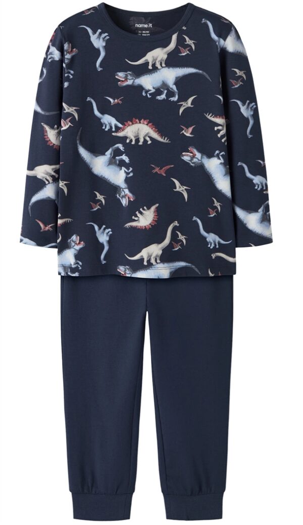 Name It nattøj - NMMNIGHTSET - Dino Navy Blazer