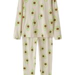 Name It nattøj - nkfnightset - Oatmeal Avocado