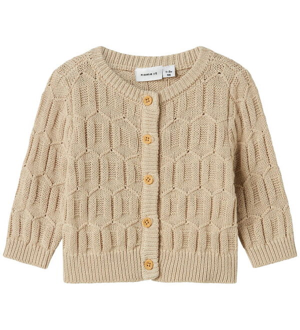 Name it Cardigan - Strik - NbnLomma - Peyote