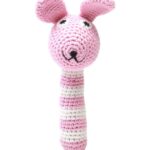 NatureZoo Rangle - Frk. Kanin - Lyserød/Hvid