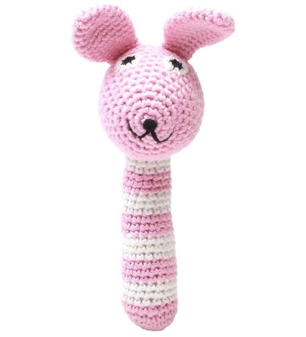 NatureZoo Rangle - Frk. Kanin - Lyserød/Hvid