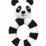 NatureZoo Rangle - Rund - Sir Panda - Sort/Hvid