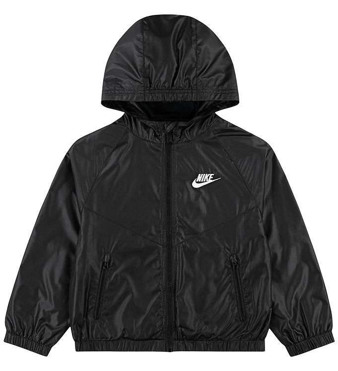 Nike Jakke - New Chevron Windrunner - Sort