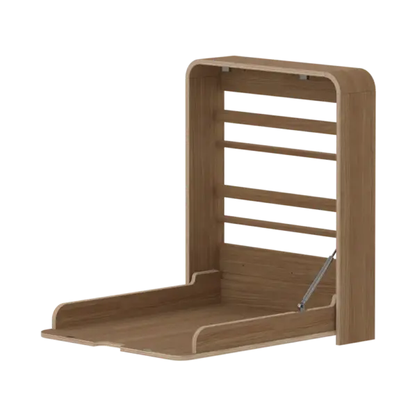 Nova væghængt Puslebord, eg