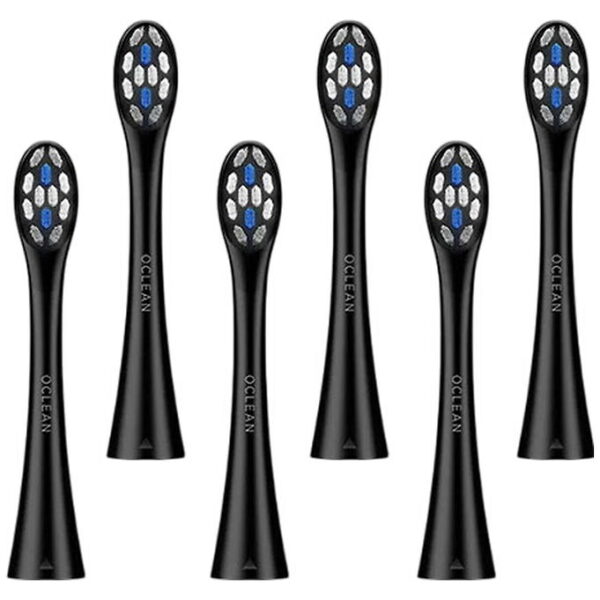 OCLEAN Tandbørste-hoveder - Delicate Care - 6-pak - Sort