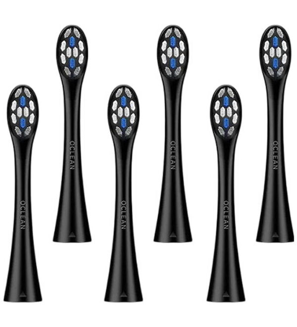 OCLEAN Tandbørste-hoveder - Delicate Care - 6-pak - Sort