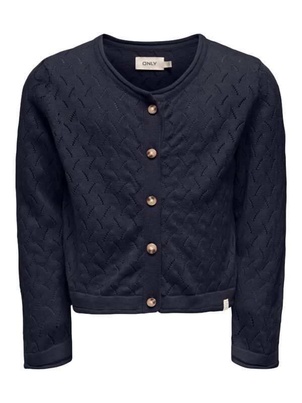 Only Mini Megan Life Cardigan NOOS - Night Sky - 92 cm
