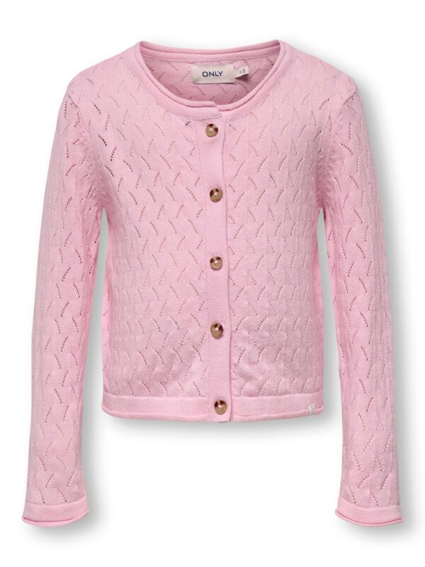 Only Mini Megan Life Cardigan NOOS - Roseate Spoonbill - 92 cm