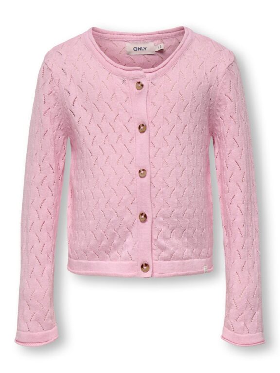 Only Mini Megan Life Cardigan NOOS - Roseate Spoonbill - 92 cm