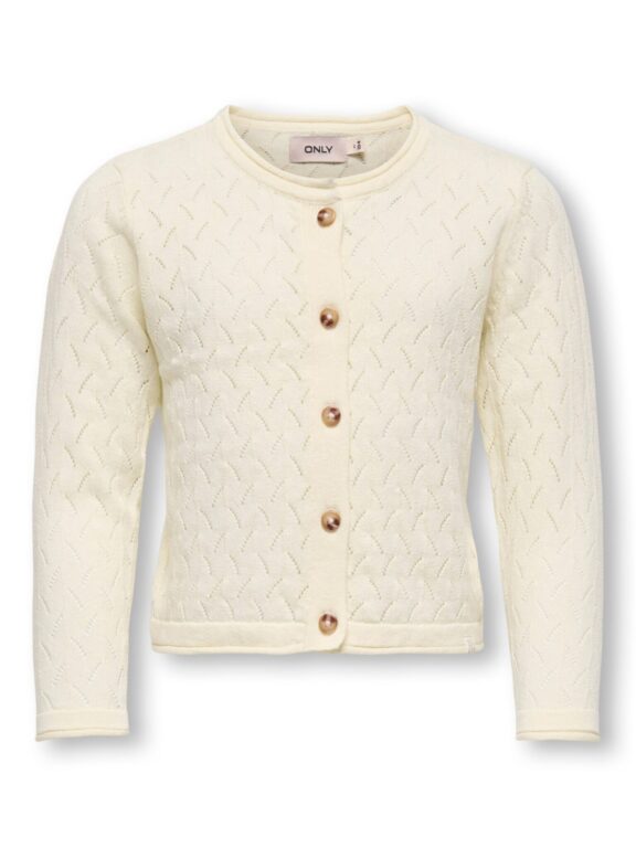 Only Mini Megan Life Cardigan NOOS - Whitecap Gray - 92 cm Only Mini Megan Life Cardigan NOOS - Whitecap Gray - 92 cm