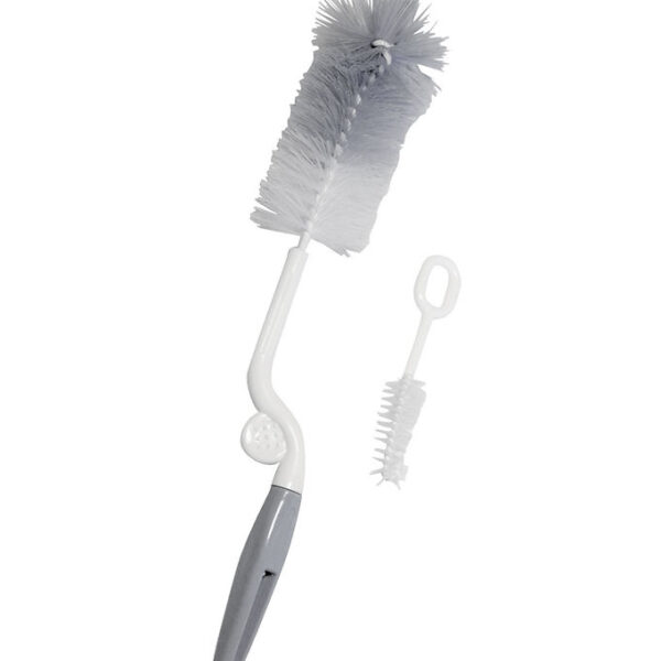 Oopsy Flaskerenser m. Drejehåndtag - Grå/Hvid