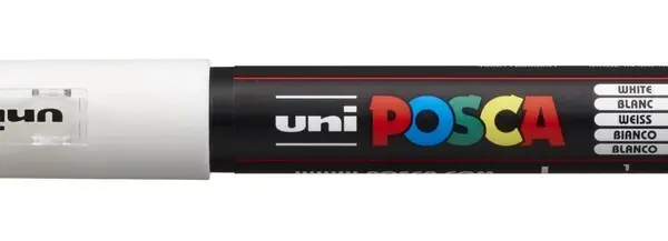 Paintmarker Uni POSCA pc-1mc hvid