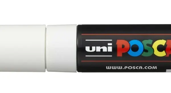 Paintmarker Uni POSCA pc-8k hvid