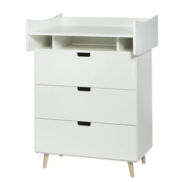 Pan Kommode Med3 Skuffer og Pusletop