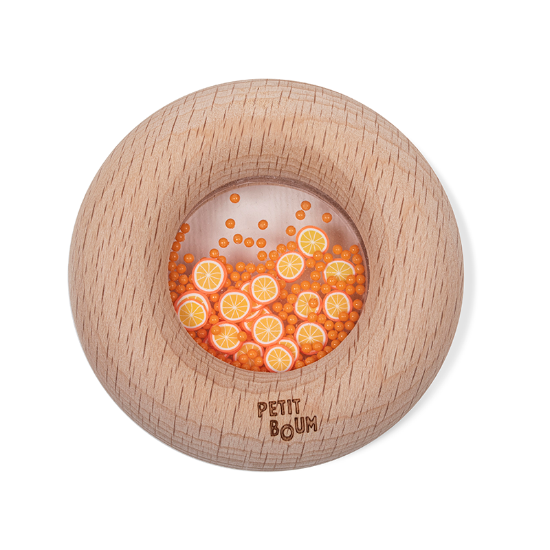 Petit Boum | Sansedonut Ø7 cm - Appelsiner