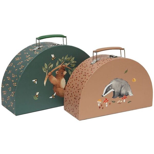 Petit Monkey Kuffert 2-pack - A Day In The Woods