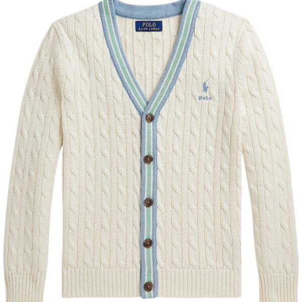 Polo Ralph Lauren Cardigan - Cricket Cream Multi