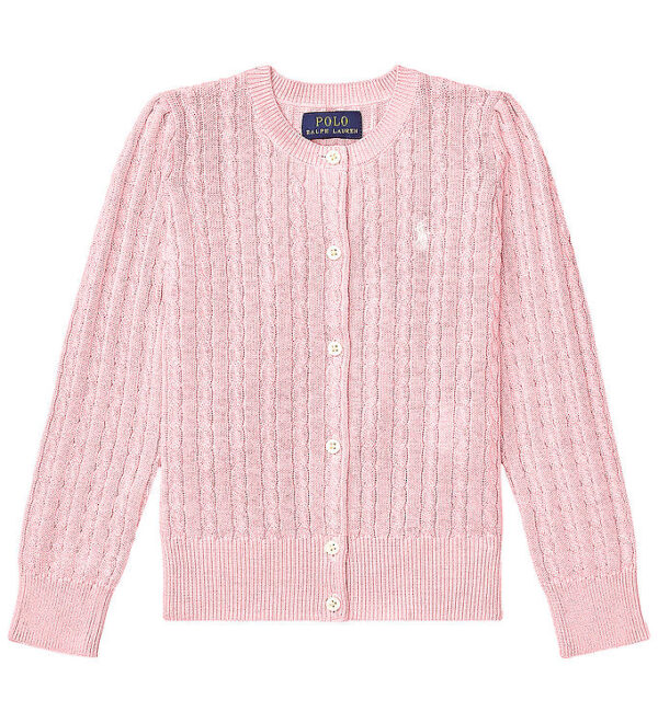 Polo Ralph Lauren Cardigan - Strik - Hint of Pink