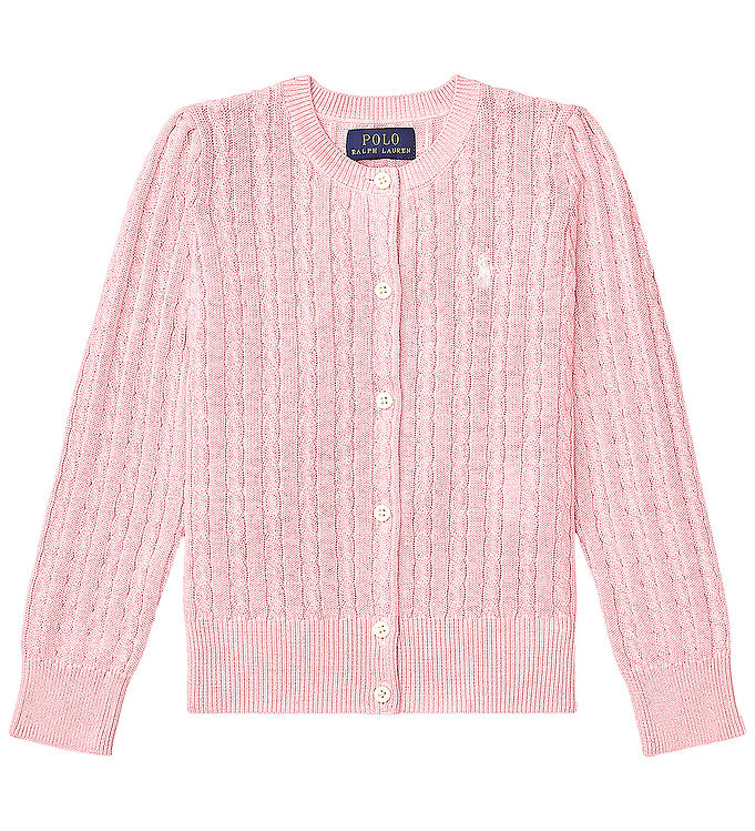 Polo Ralph Lauren Cardigan - Strik - Hint of Pink