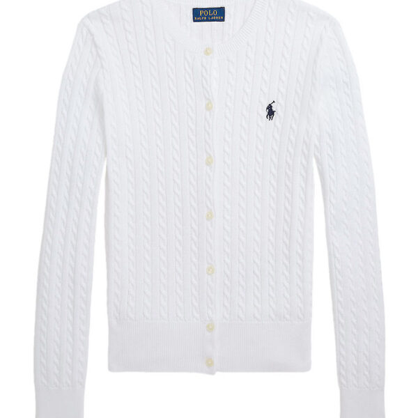 Polo Ralph Lauren Cardigan - Strik - Hvid