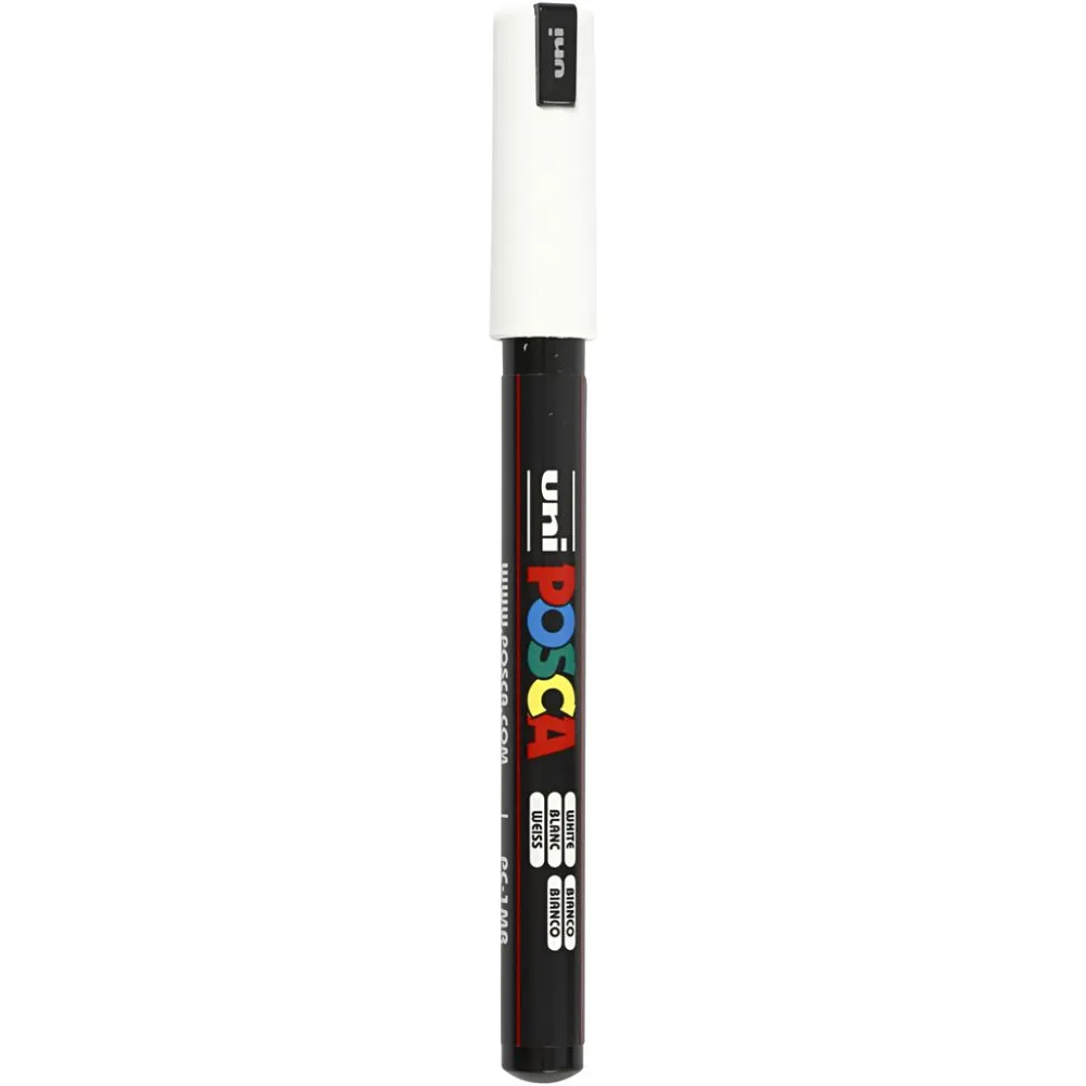 Posca | Posca tus PC-1MR - Hvid, 1 stk.