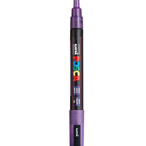 Posca Tusch - PC-3ML - Violet m. Glimmer Posca Tusch - PC-3ML - Violet m. Glimmer