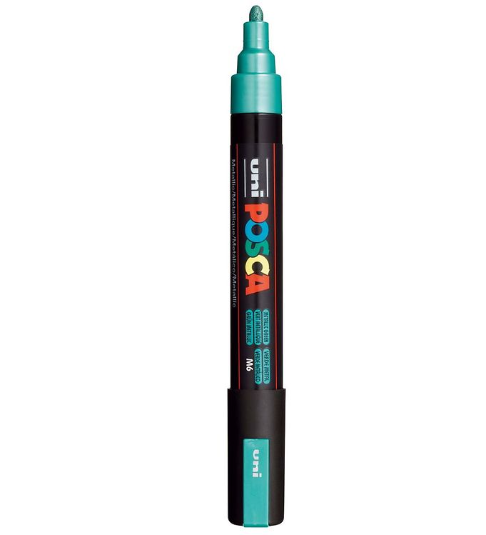 Posca Tusch - PC-5M - Metallisk Grøn