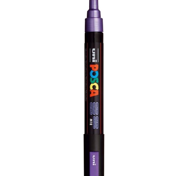 Posca Tusch - PC-5M - Metallisk Violet Posca Tusch - PC-5M - Metallisk Violet