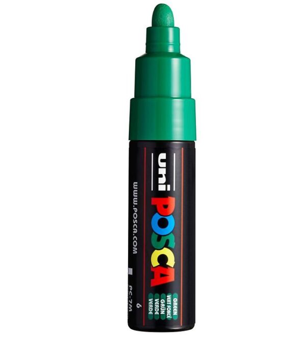 Posca Tusch - PC-7M - Grøn