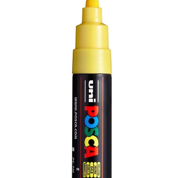 Posca Tusch - PC-7M - Gul Posca Tusch - PC-7M - Gul
