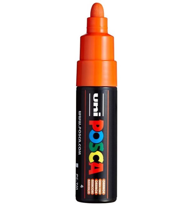 Posca Tusch - PC-7M - Mørk Orange Posca Tusch - PC-7M - Mørk Orange