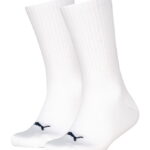 Puma Strømper - 2-pak - White/Racing Blue/Green