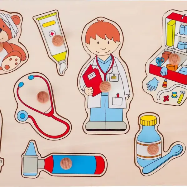 Puslespil, hos læge