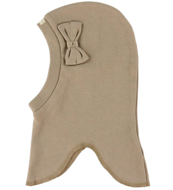 Racing Kids Elefanthue - 1-lags - Beige m. Sløjfe