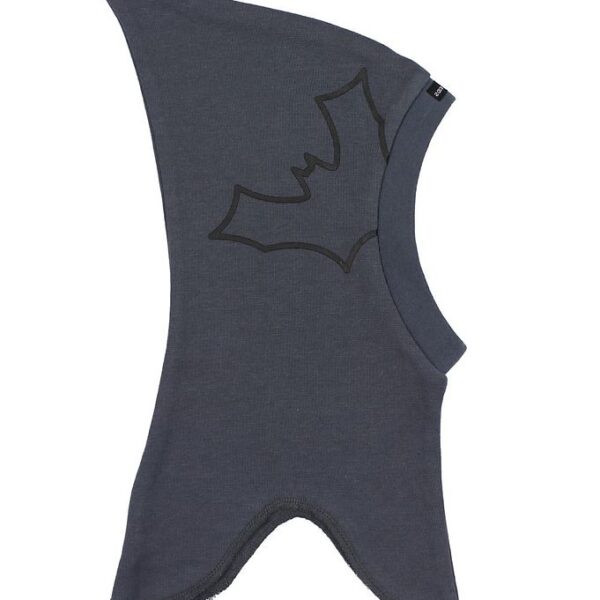 Racing Kids Elefanthue - 1-lags - Koksgrå m. Flagermus