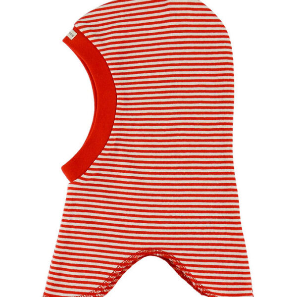 Racing Kids Elefanthue - 1-lags - Red/ Ivory m. Striber
