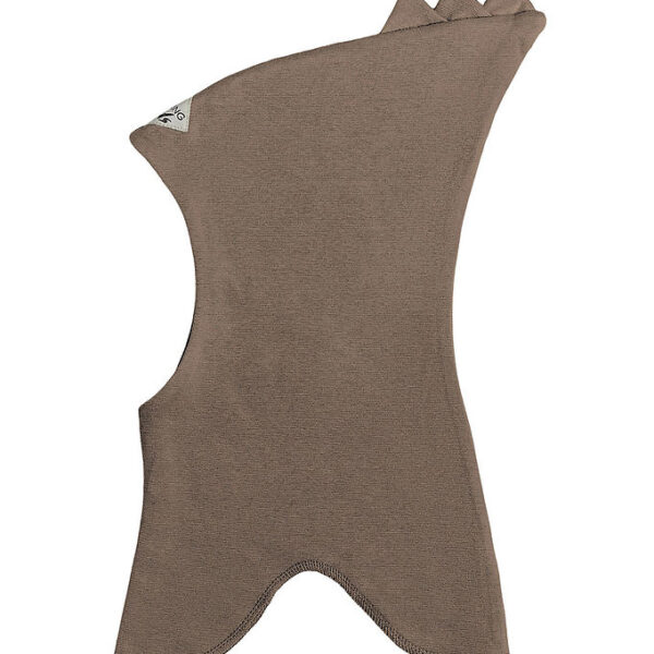 Racing Kids Elefanthue - 2-lags - Brown Birch Bark m. Takker