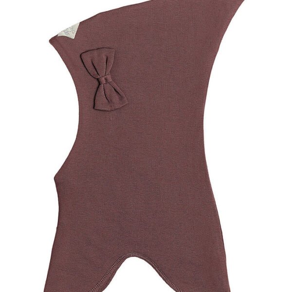 Racing Kids Elefanthue - 2-lags - Dusty Heather m. Sløjfe