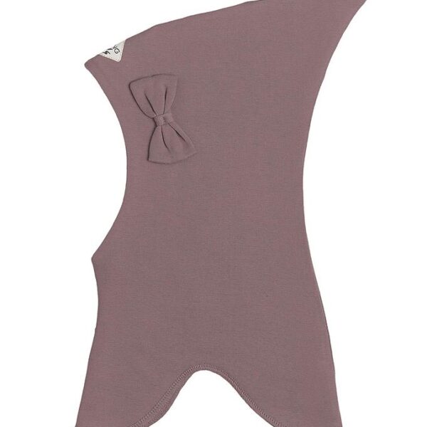 Racing Kids Elefanthue - 2-lags - Dusty Purple m. Sløjfe
